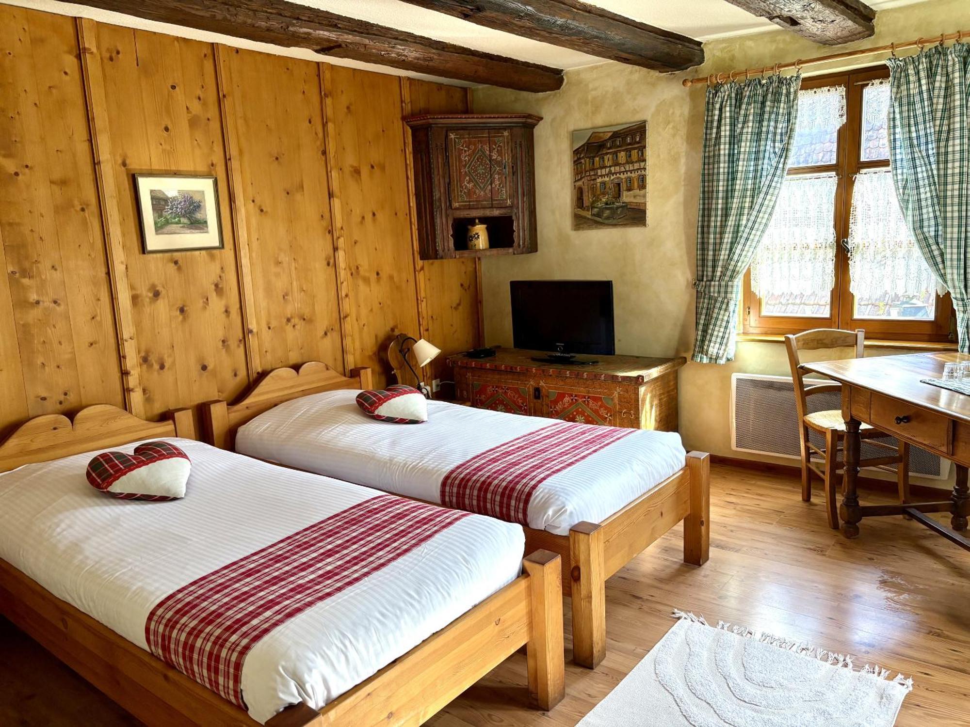 Le Gambrinus Chambres D'Hotes Et Restaurant Beblenheim Esterno foto