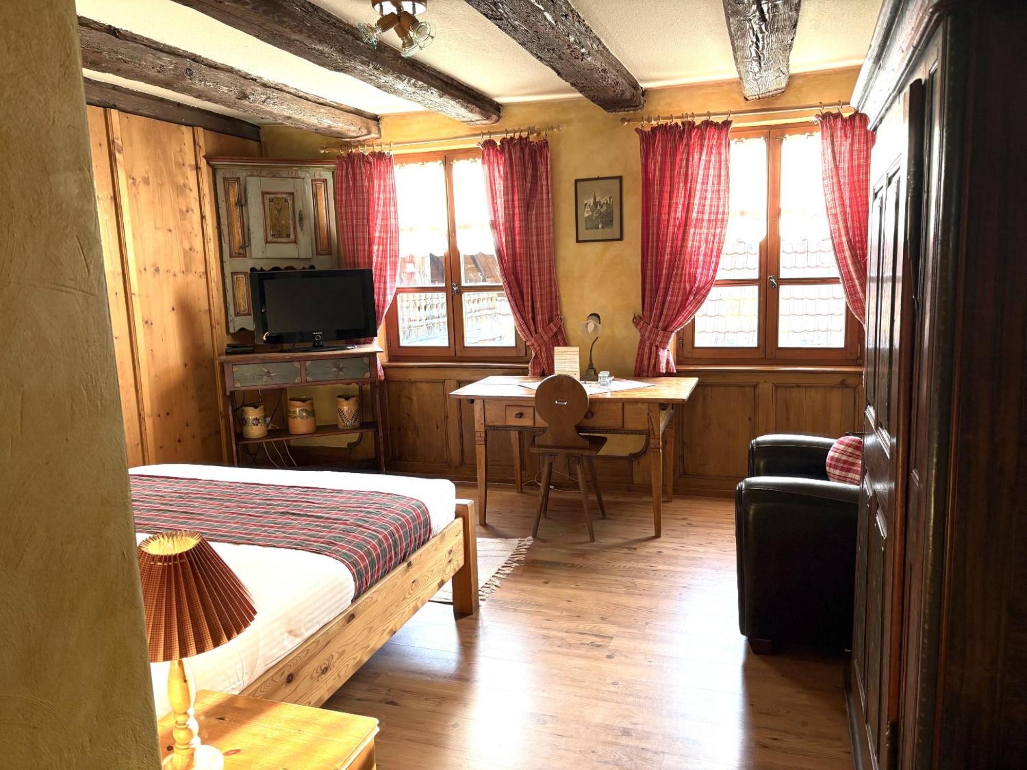 Le Gambrinus Chambres D'Hotes Et Restaurant Beblenheim Esterno foto